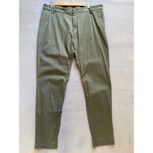 Birddogs Olive Green Khaki Chino Pants Mens 38x34 Stretch Utility Golf Preppy